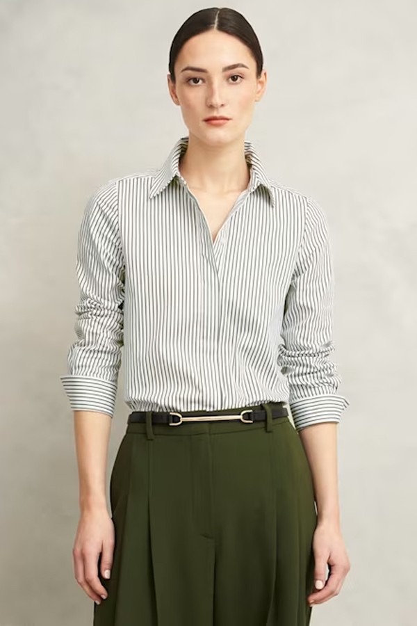 Andra Cotton Blend Shirt