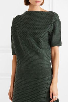 Infinity Ribbed Merino Wool Sweater from JW Anderson