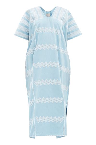 Embroidered Cotton Kaftan from Pippa Holt