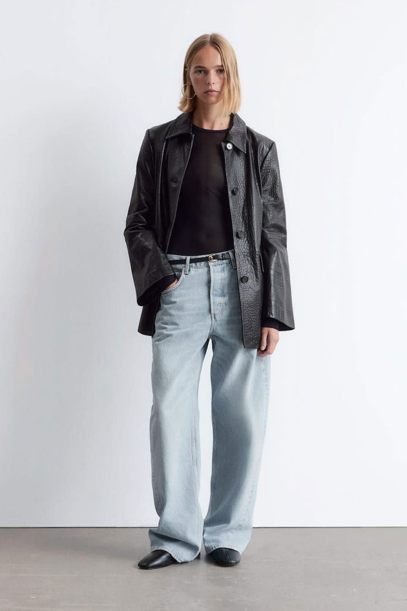 Barrel-Leg Jeans