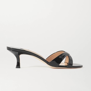 Callamu Patent-Leather Mules