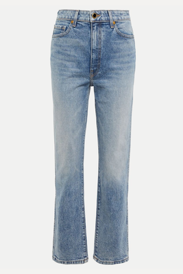 Abigail High-Rise Straight Jeans, £430 | Khaite