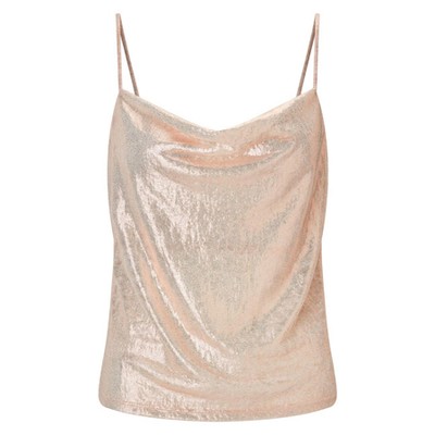 Gold Cowl Cami from Miss Selfridge