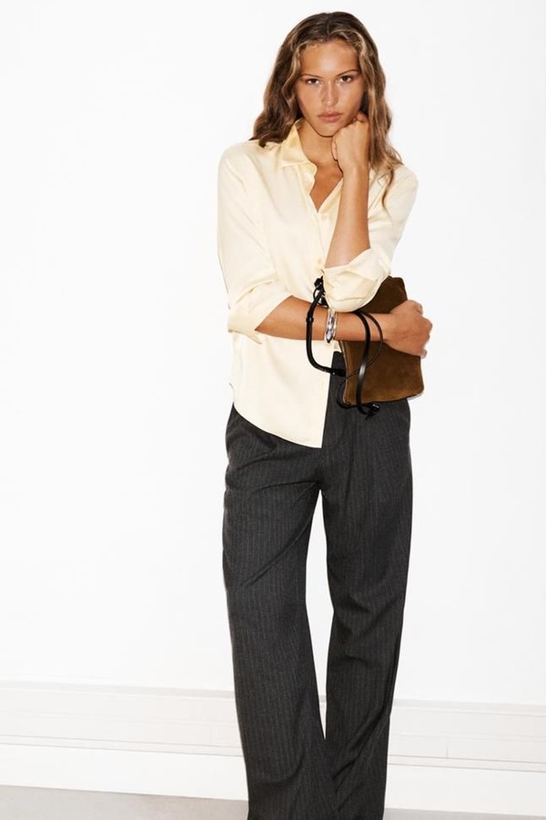 Flowing Satin Shirt