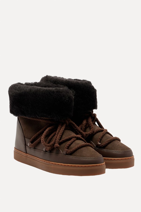Classic High Leather & Suede Snow Boots from Inuikii 