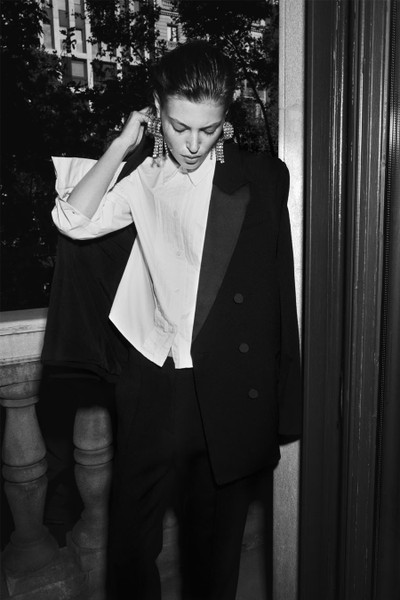 Oversized Tuxedo Shirt