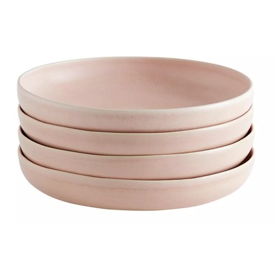 Nona 4 Piece Stoneware Semi Matt Pasta Bowls