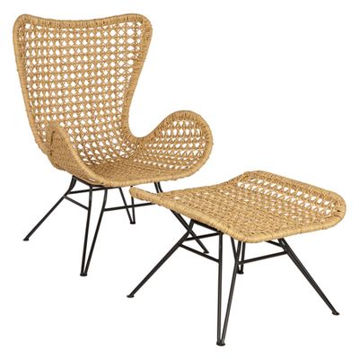 Safi Chair and Footstool from John Lewis