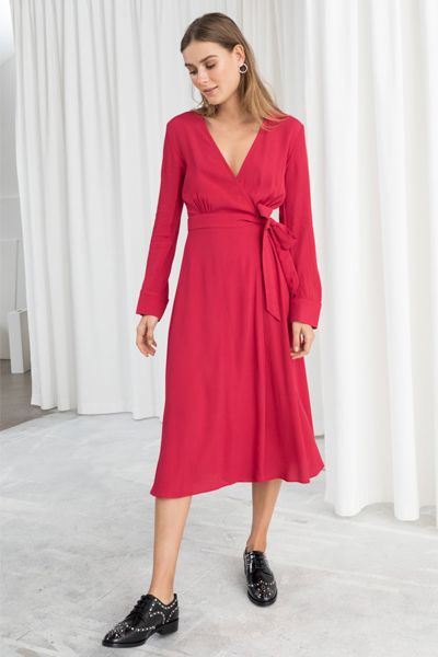 Midi Wrap Dress from & Other Stories