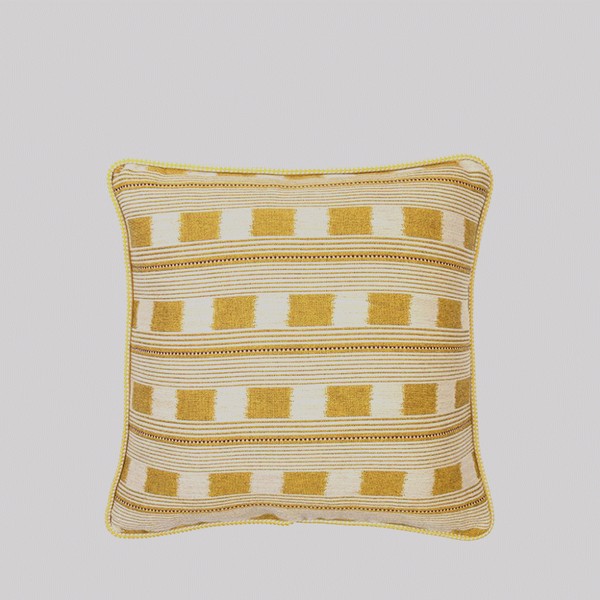 Lemon Lost & Found Cushion from Christopher Farr