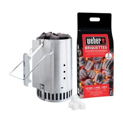 Chimney Charcoal BBQ Starter Set from Weber