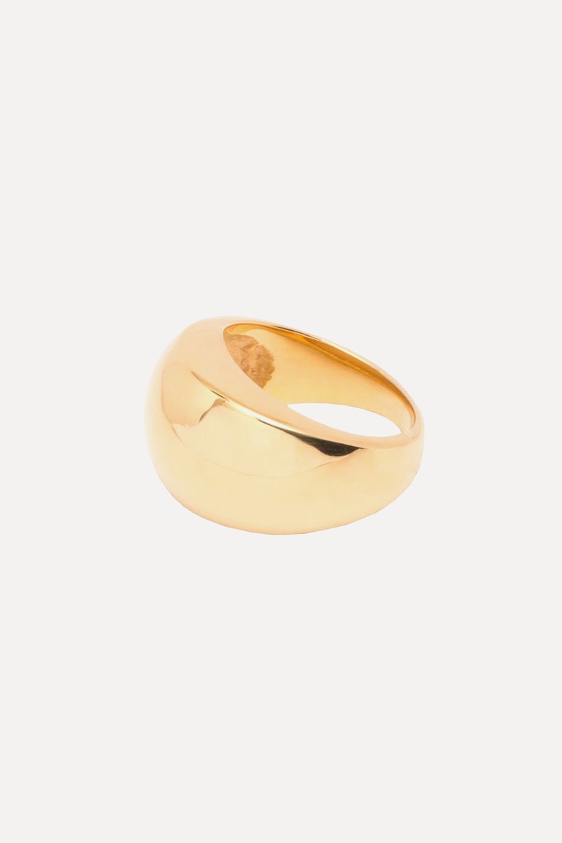 The Gold Dome Ring from Tilly Sveaas