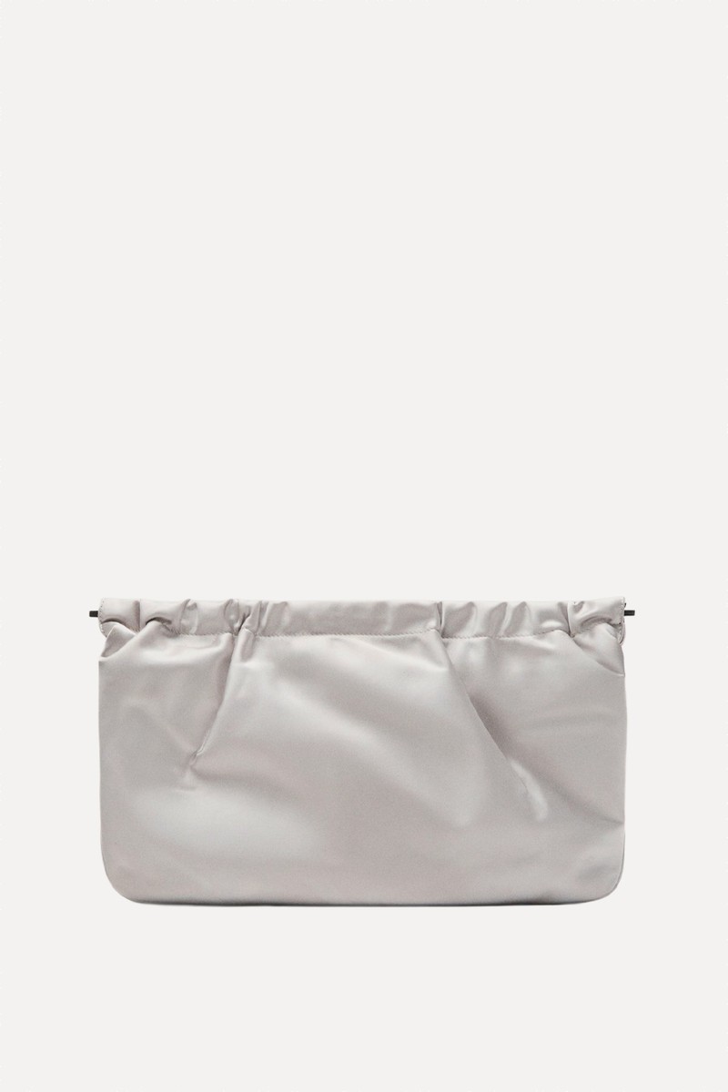 Satin Handbag from  Mango