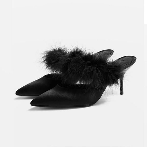 Jingle Feather Mules