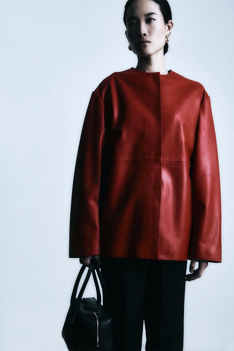 Atalia Leather Coat from LouLou De Saison