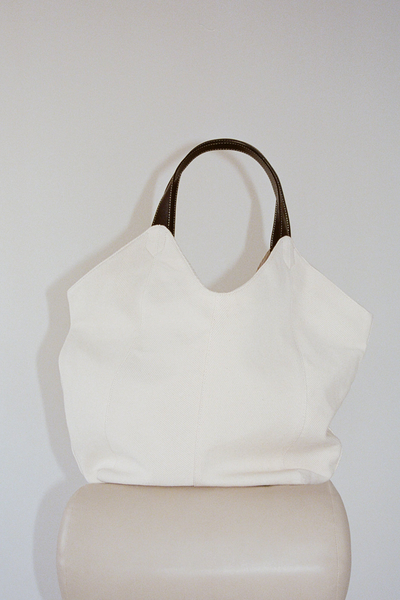 Maxi Contrast Canvas Bag 