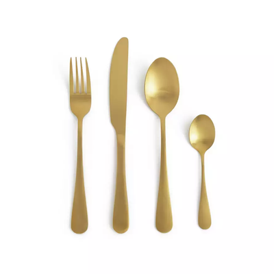 Gold Stainless Steel Cutlery Set