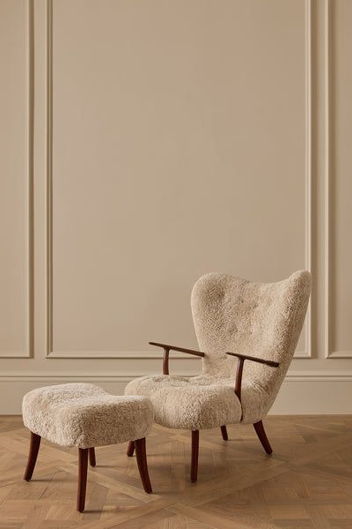 Pragh Arm Chair & Ottoman from Banda Gallery