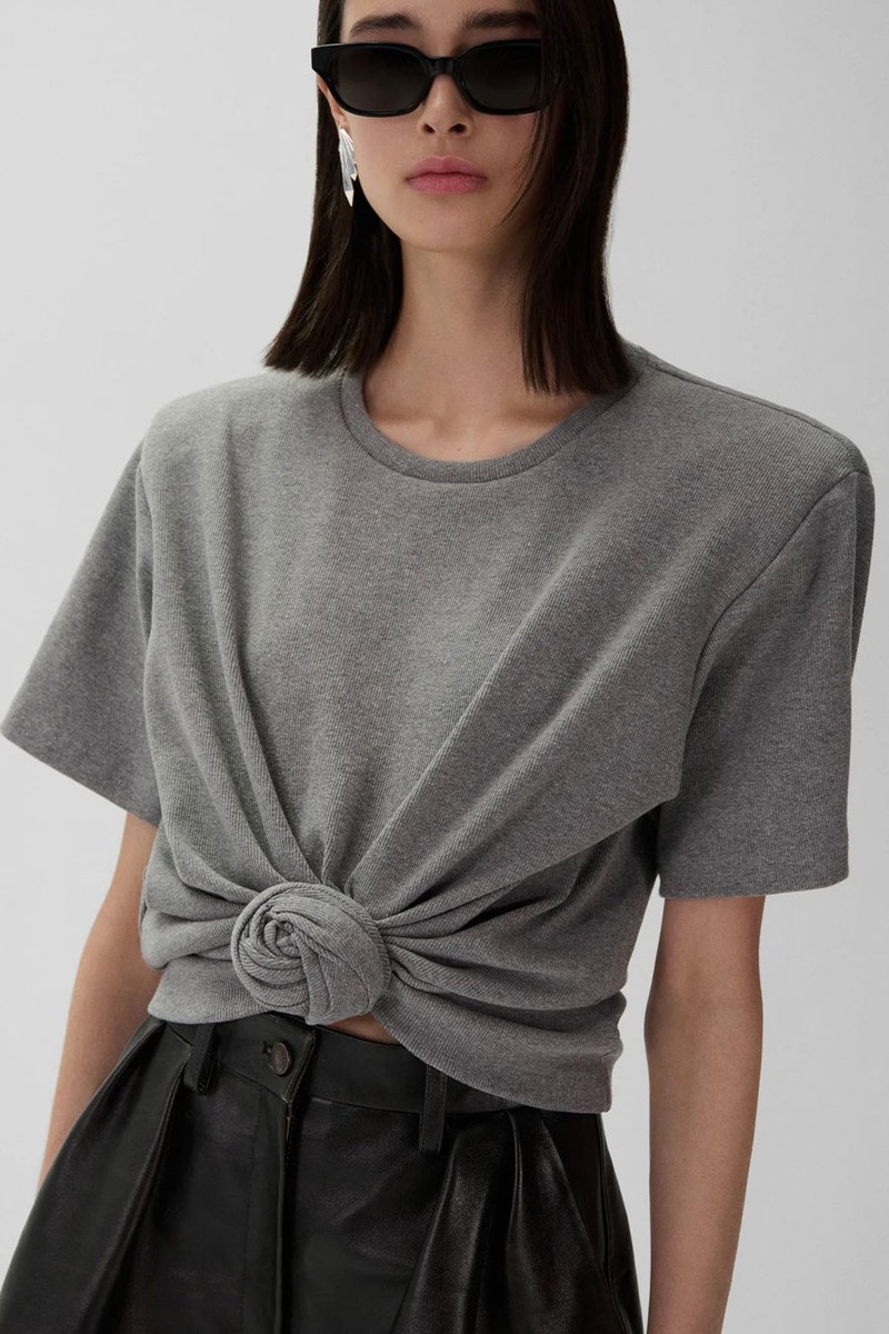 Knotted T-Shirt