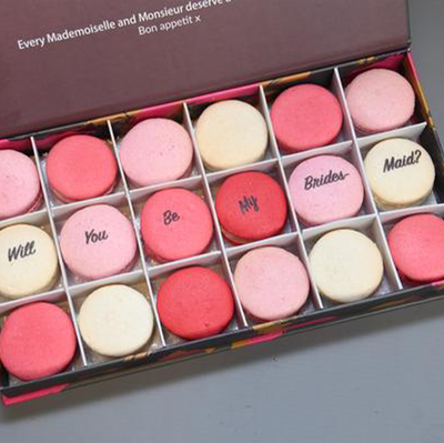 Bridesmaid Macarons from Mademoiselle Macaron