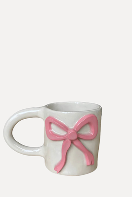 Wobbly Bow Mug from Grace H. Made