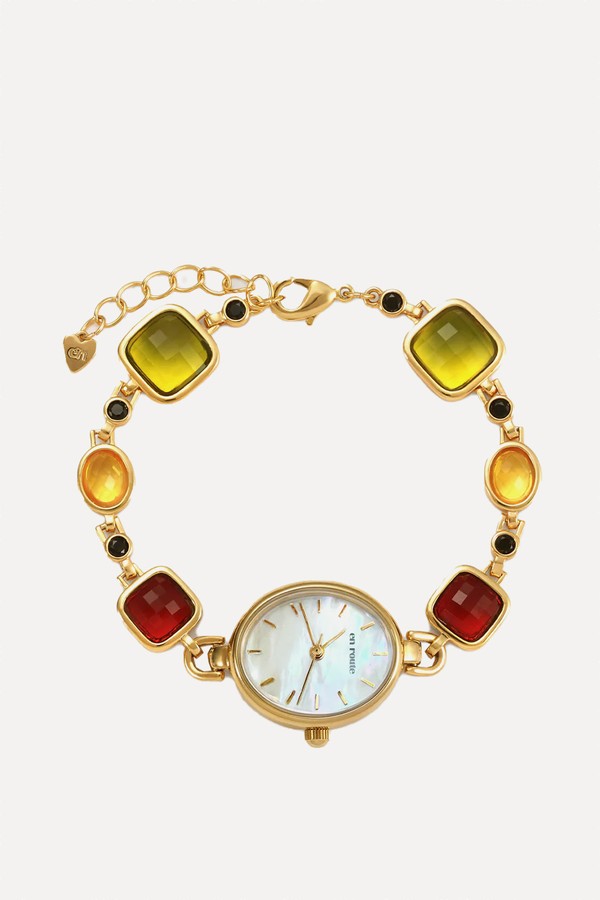 Harmonic Hour Multicoloured Watch Bracelet from En Route Jewelry