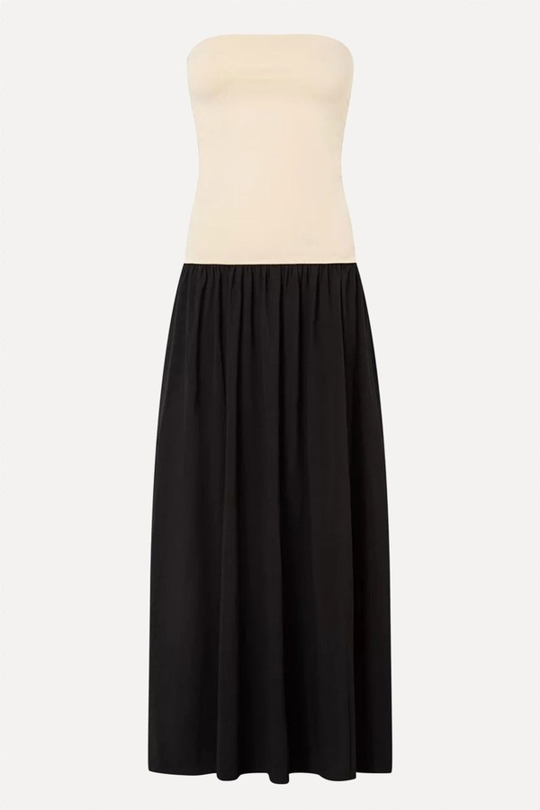 Marciella Two-Tone Flared Dress from Malene Birger