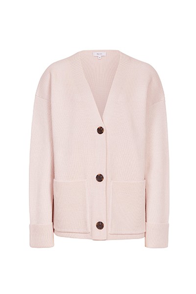 Jessie Ribbed Cardigan from Reiss