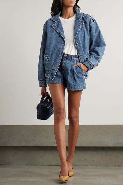 Nariida Charlie Denim Bomber Jacket from Blazé Milano