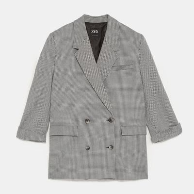 Check Blazer from Zara