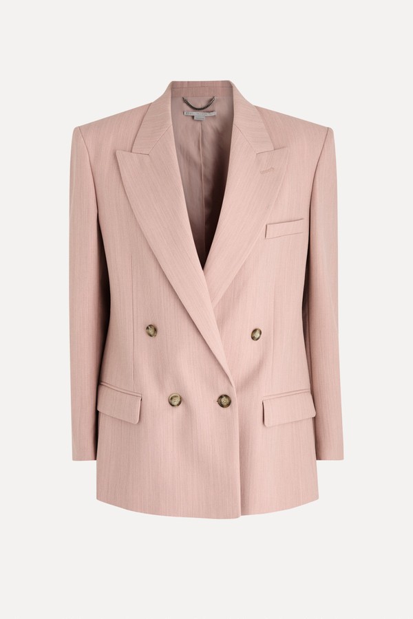 Oversized Double-Breasted Wool Blazer from Stella McCartney