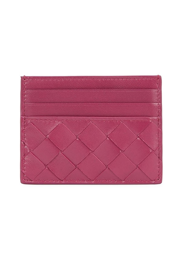 Intrecciato Leather Card Holder from Bottega Veneta