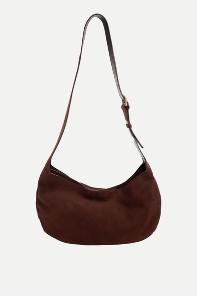 Suede Crossbody Bag  from Zara 