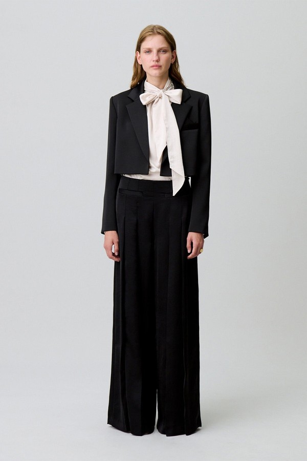 Pleated Wide-Leg Trousers from Claudie Pierlot