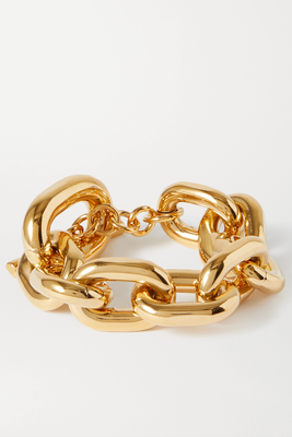 XL Link Gold-Tone Bracelet from Paco Rabanne