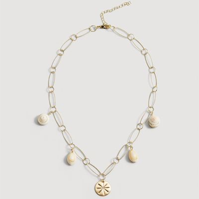 Shells Bead Necklace from Mango