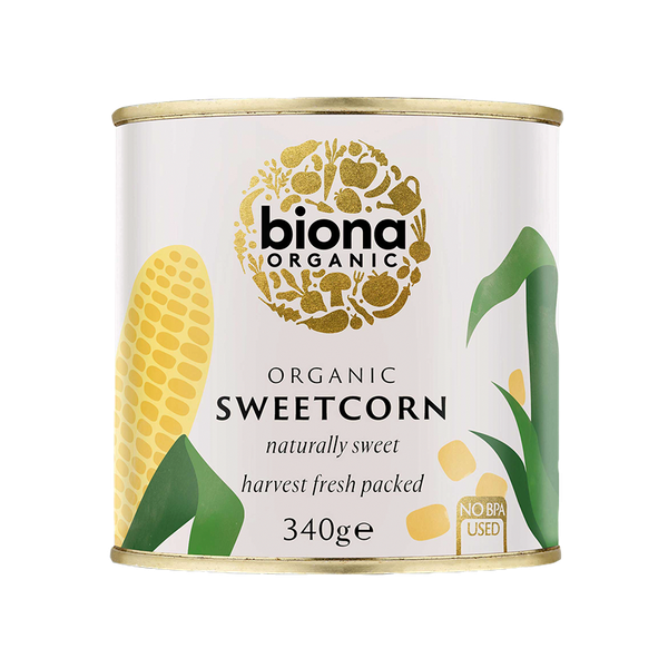 Organic Sweetcorn from Biona 