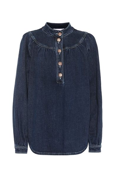 Long-Sleeve Denim Shirt from See by Chloé
