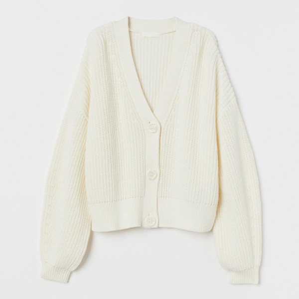 Rib-knit Cardigan from H&M