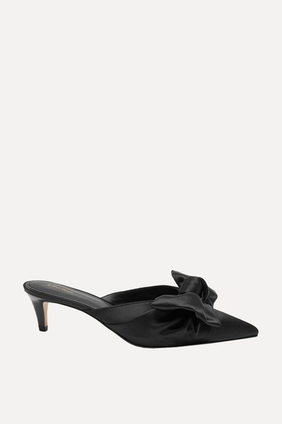 Soft Bow Satin Pumps from & Other Stories