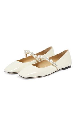 Ade Leather Ballet Flats from Jimmy Choo 