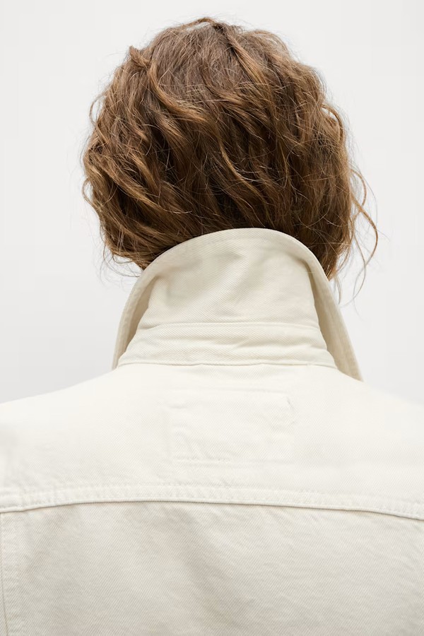 Pure Cotton Denim Trucker Jacket