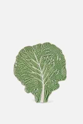 Cabbage Leaf Flat Plate  from Bordallo Pinheiro 