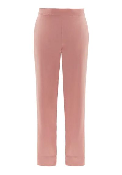 London Sandwashed-silk Pyjama Trousers from Asceno