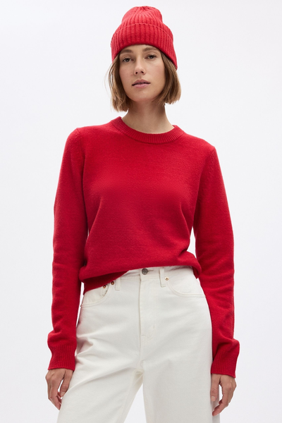 CashSoft Cotton Mix Crew Neck Jumper from GAP