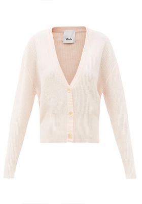 Dropped-Sleeve Cashmere Cardigan from Allude