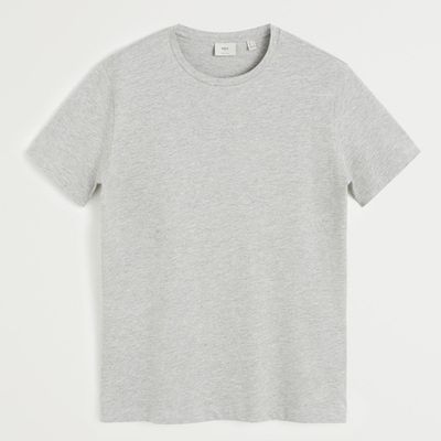 Essential Cotton Blend T-Shirt from Mango