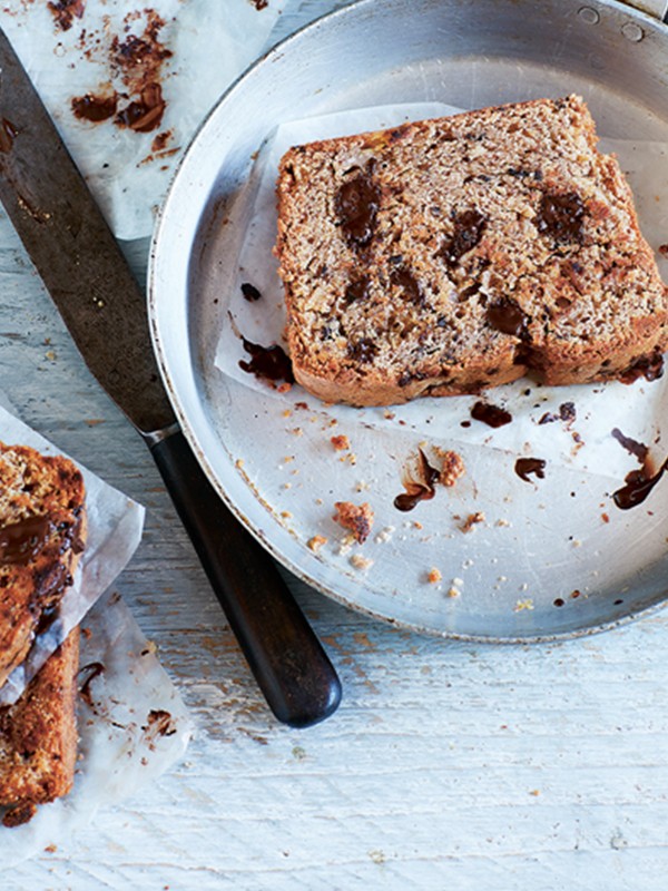 Chocolate & Almond Banana Bread