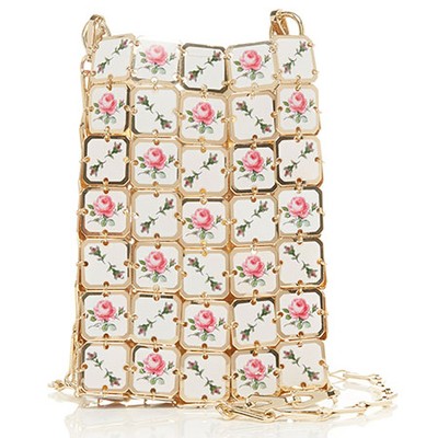 Square Mini Porcelain Shoulder Bag from Paco Rabanne