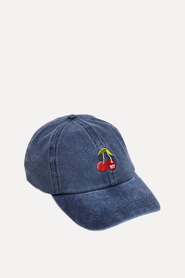 Cap With Cherry Logo from Reclaimed Vintage